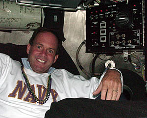 Capt. McGee was all smiles during his dive! 