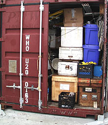 I couldn’t resist including this picture in this final slide show! This is just one of four vans stuffed with all our equipment ready for shipping! It gives you an idea just how much equipment is needed to do the type of mapping and sampling work we have carried out these past 6 weeks.