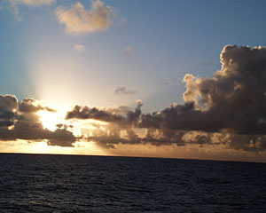 Days are short in the southern hemisphere as winter sets in, but we still have beautiful sunsets.  