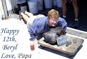  Denny Geist wishes his daughter Beryl a Happy Birthday. 