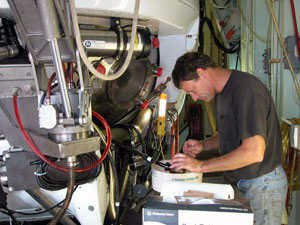 Another photograph, this one closer up than slide 3, of Paragorgia with intertwined basket stars. 