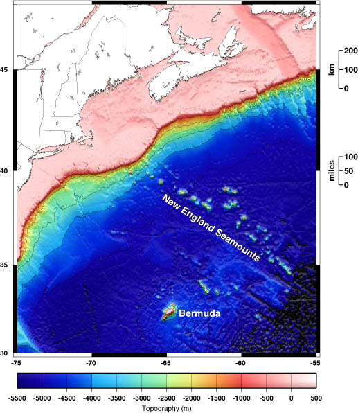 topography map