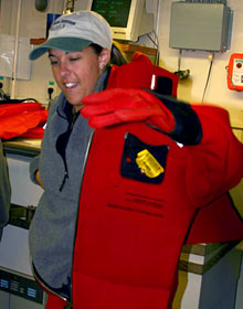 Atlantis had to pass through the Hiram M. Chittenden Locks in Ballard before entering Pacific Ocean waters. 