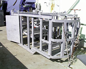 The Towed Camera Sled before being loaded-up with its equipment. 