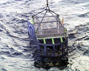 Heading for work on the bottom of the ocean! 