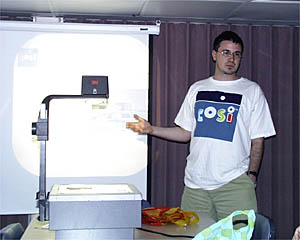  Sam Dean of COSI talks about the education and public outreach programs of the Center Of Science and Industry in Columbus and Toledo, Ohio. 