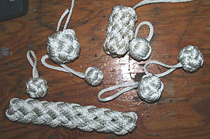 Knots are a tradition that sailors are proud of. One of Craig Elder’s hobbies is tying knots. Here are some examples of the beautiful knots that he has been tying when he’s not navigating Argo II or the DSL-120 sonar.