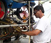 Andy working on Jason